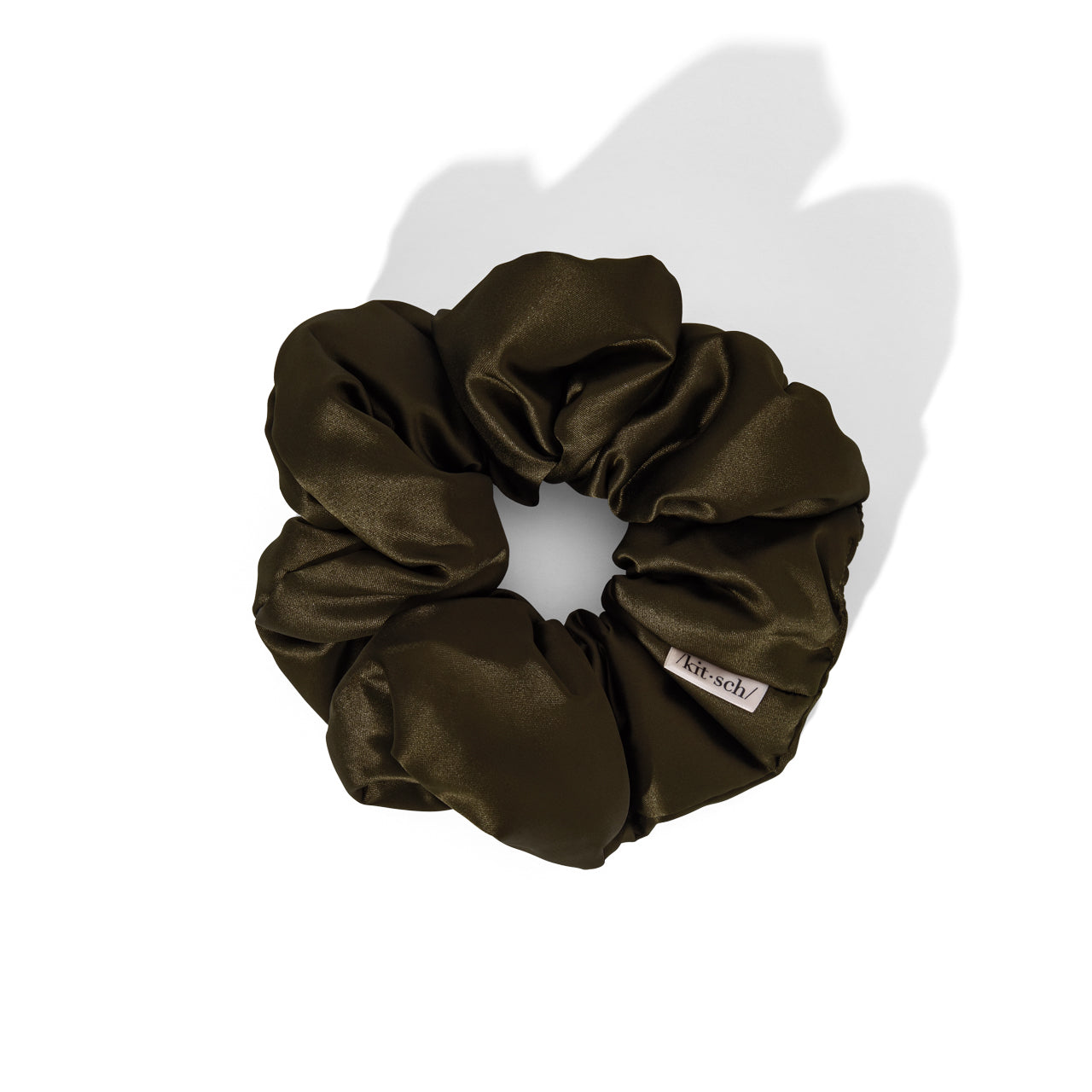 kitsch-black-satin-pillow-scrunchies-4er-set-satin-haargummis image 7