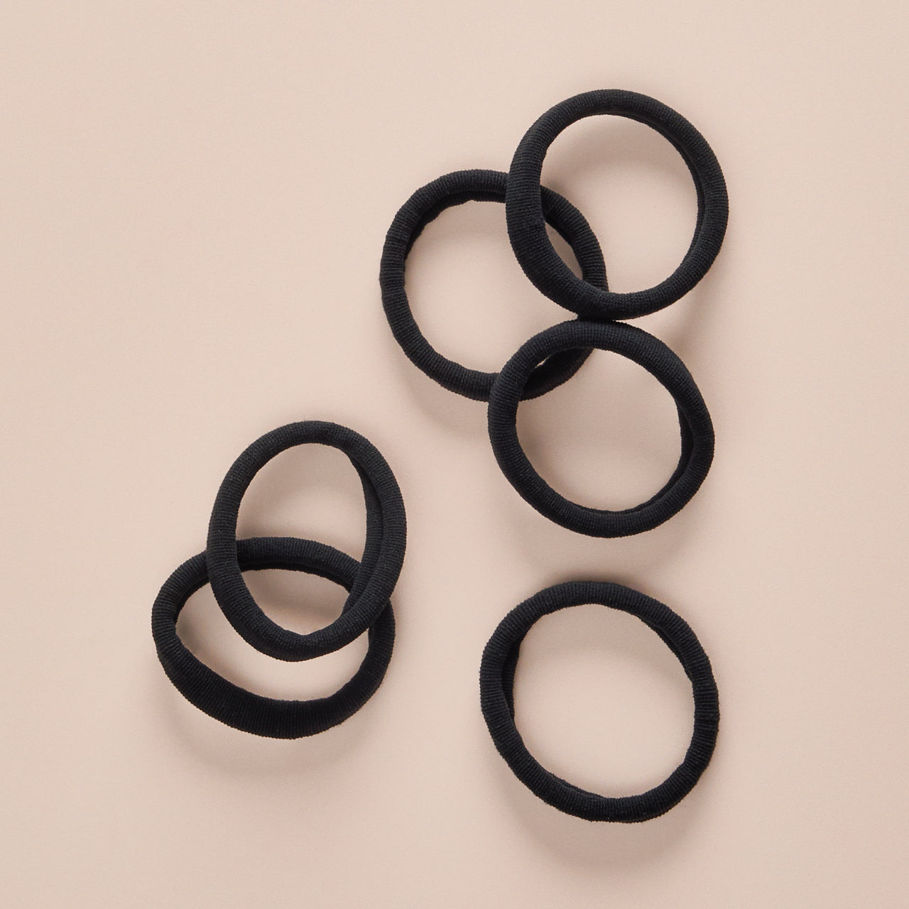 kitsch-black-thick-elastics-6pc-set-haargummis-f-r-dickes-haar image 6