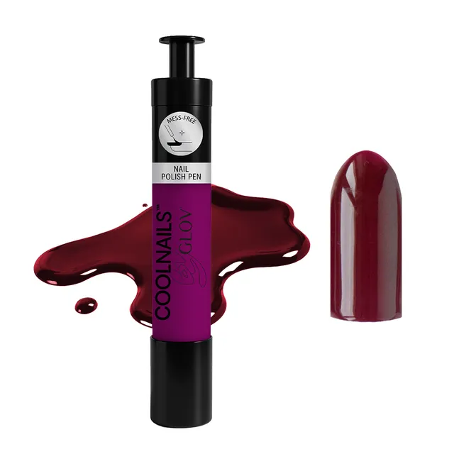 glov-coolnails-nagellack-plum-noir-wein-bordeaux image 1