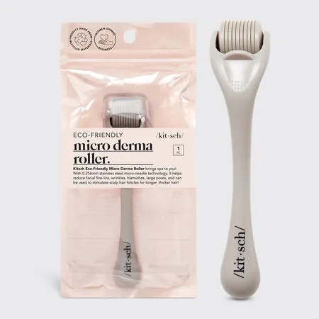 kitsch-micro-derma-roller-warm-gray-0-25-mm-f-r-haut-kopfhaut image 1