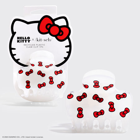 kitsch-x-hello-kitty-recycled-plastic-claw-clip-kitty-bows-haarklammer image 1