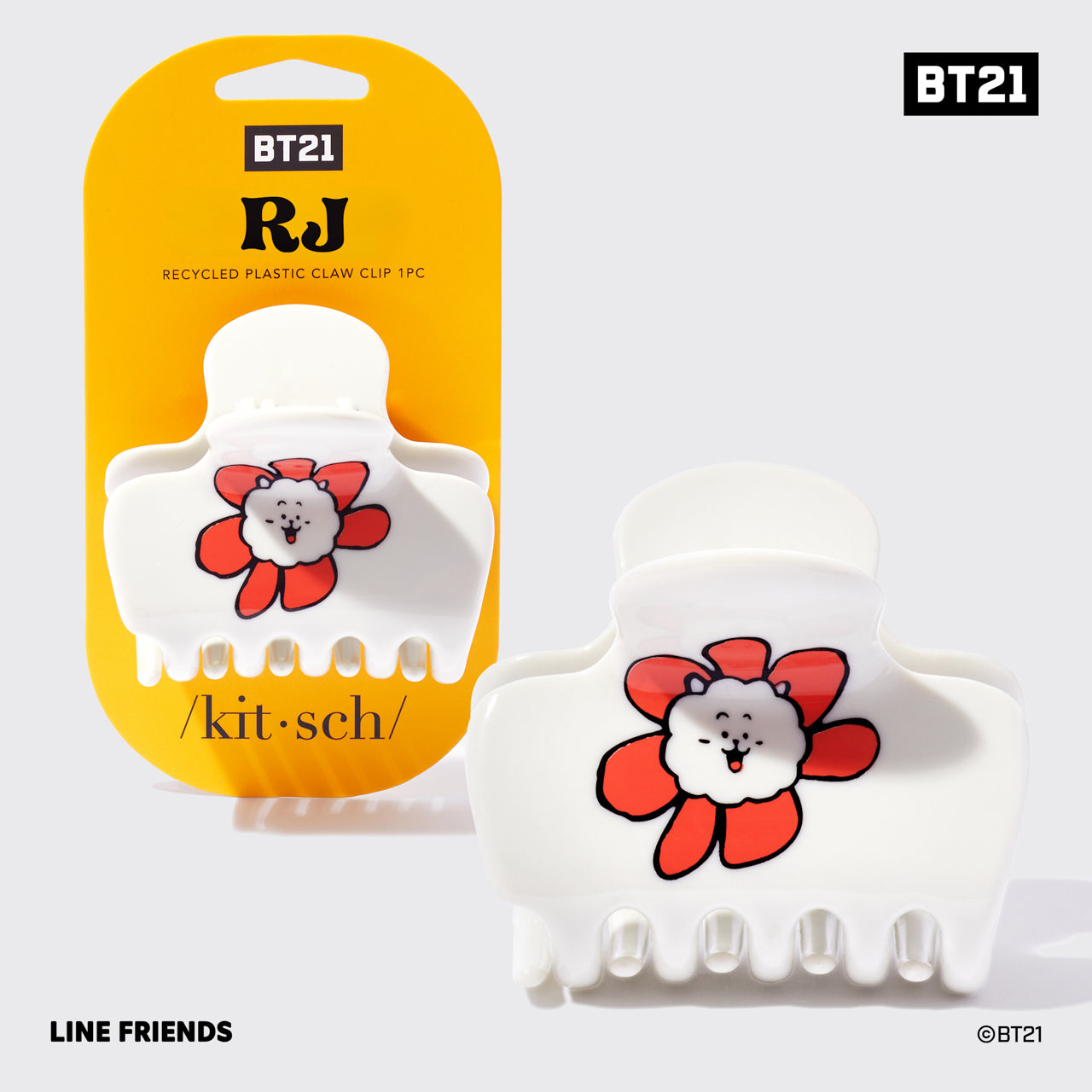 kitsch-x-bt21-cloud-claw-clip-haarklammer-rj image 2