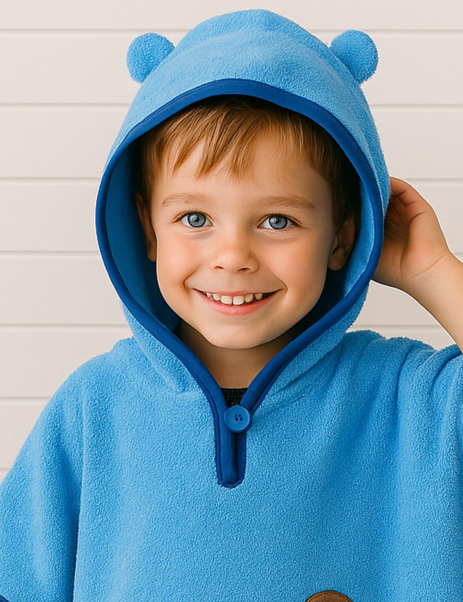 morgenstern-badeponcho-kinder-1-3-jahre-regenbogen-handtuchponcho-mit-kapuze-aus image 5