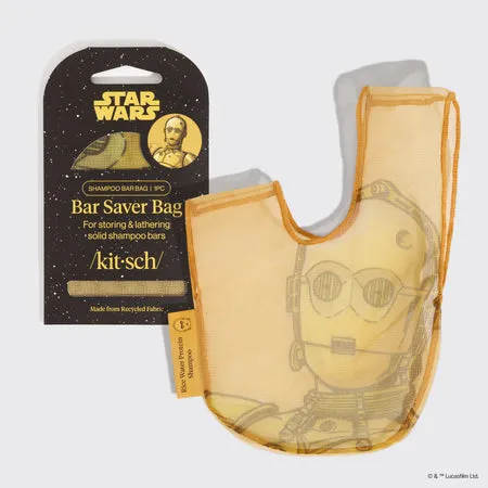 kitsch-star-wars-shampoo-bar-saver-bag-c-3po-seifenbeutel-f-r-festes-shampoo image 1
