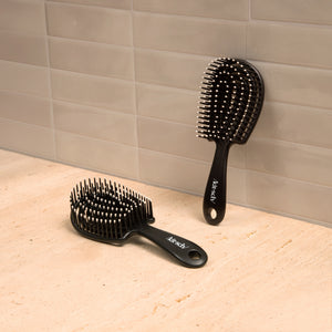 kitsch-mini-detangling-flexi-brush-entwirrb-rste-schwarz image 8