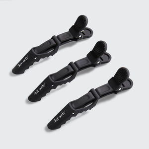 kitsch-pro-no-slip-krokodil-haarclips-schwarz-3er-set image 7