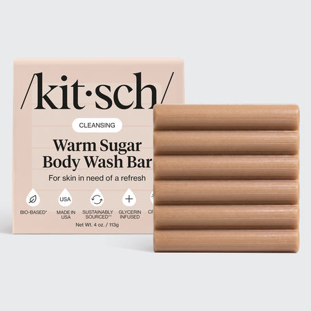 kitsch-cleansing-warm-sugar-body-wash-bar-k-rperseife image 1