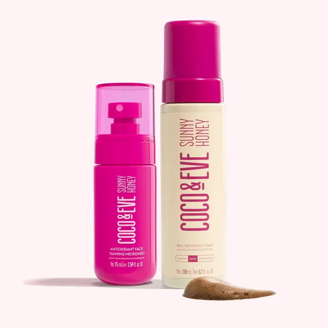 coco-eve-base-to-face-set-bali-bronzing-foam-antioxidant-face-tanning-mist image 1