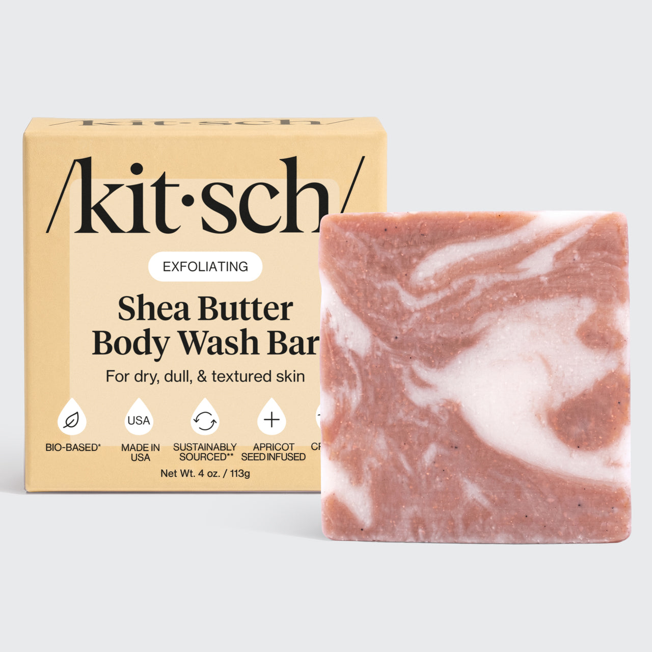 kitsch-strengthening-rice-water-terracotta-self-draining-soap-dish-bundle-shampo image 4