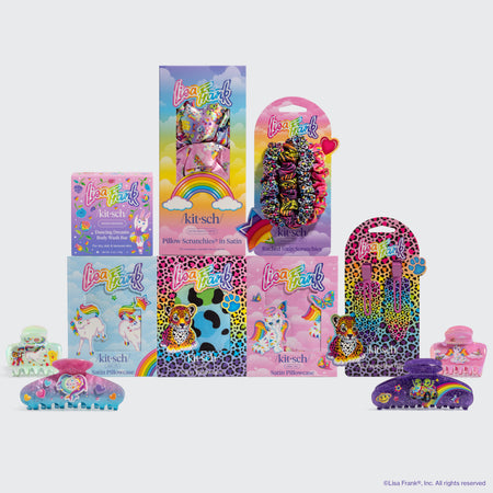 kitsch-lisa-frank-collector-s-bundle-king-satin-beauty-set image 1