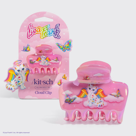 lisa-frank-x-kitsch-cloud-haarspange-angel-kitty-katze image 1