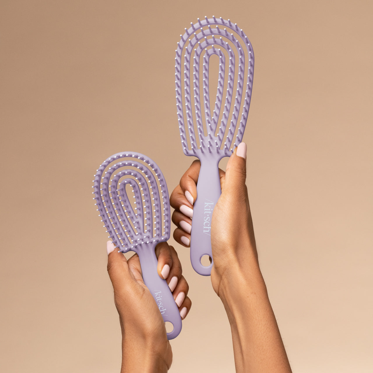 kitsch-soft-violet-detangling-flexi-brush-mini-reise-entwirrb-rste image 6
