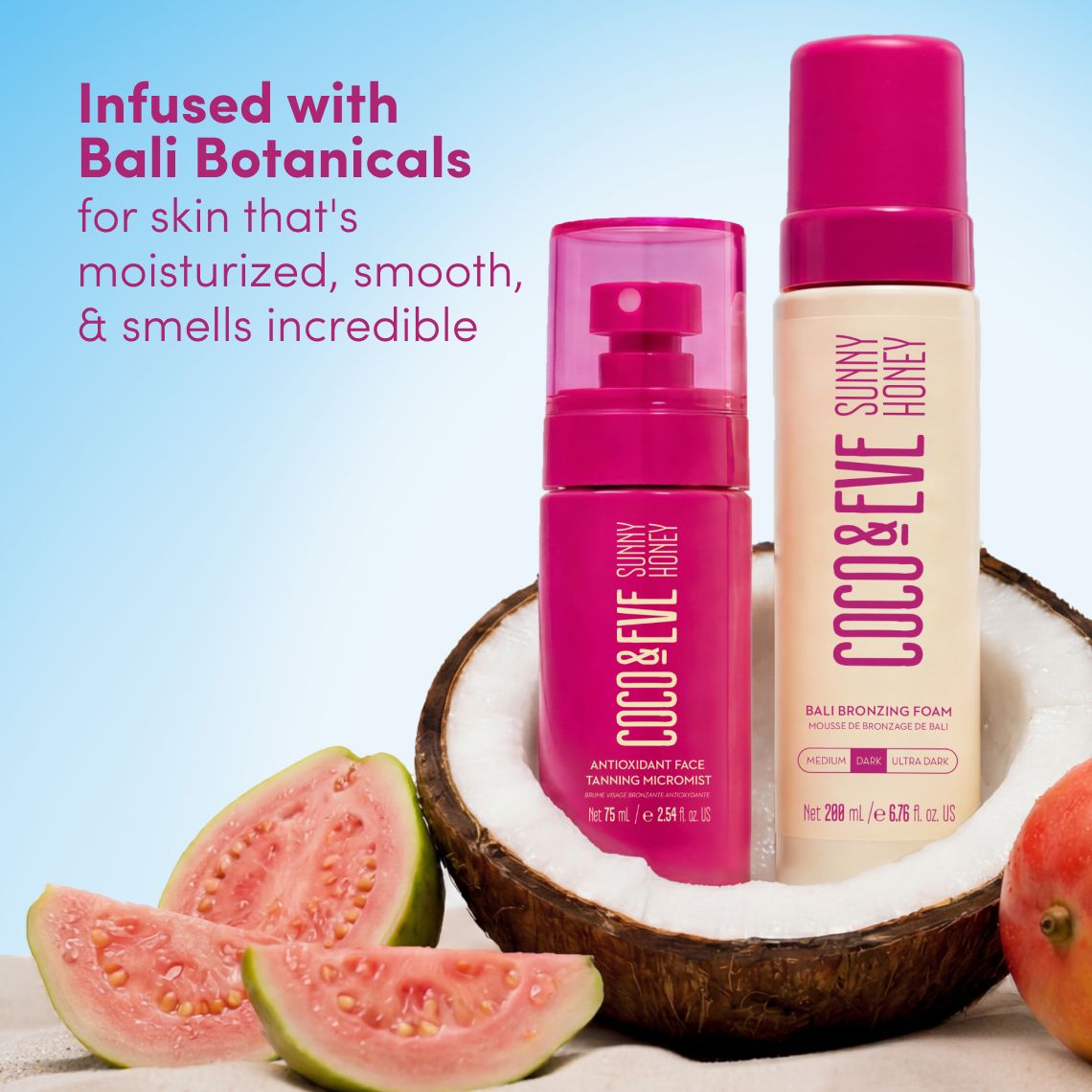 coco-eve-base-to-face-set-bali-bronzing-foam-antioxidant-face-tanning-mist image 8