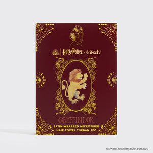 kitsch-x-harry-potter-satin-wrapped-haartuch-gryffindor-haarturban image 4