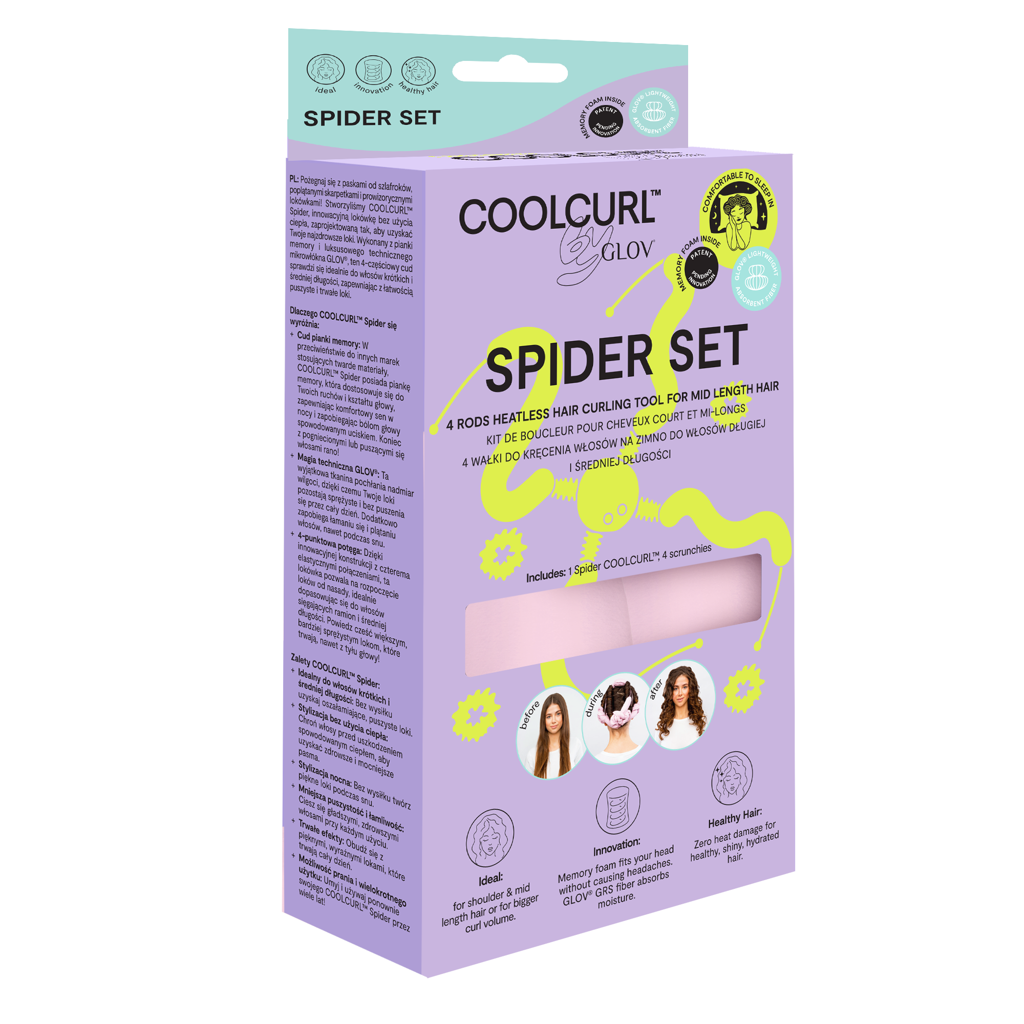 glov-spider-coolcurl-4-walzen-lockenwickler-ohne-hitze image 3