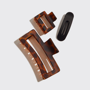 kitsch-assorted-rectangle-claw-clips-haarklammern-3er-set image 4