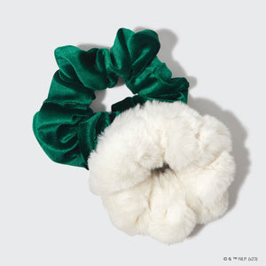 kitsch-x-elf-scrunchies-2er-set-samt-kunstfell-haargummis image 3