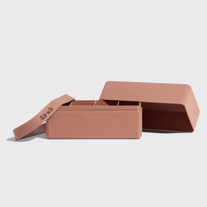 kitsch-4-compartment-travel-case-reise-organizer-terracotta image 4