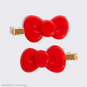 hello-kitty-x-kitsch-recycled-plastic-creaseless-clips-2pc-set-haarclips image 7