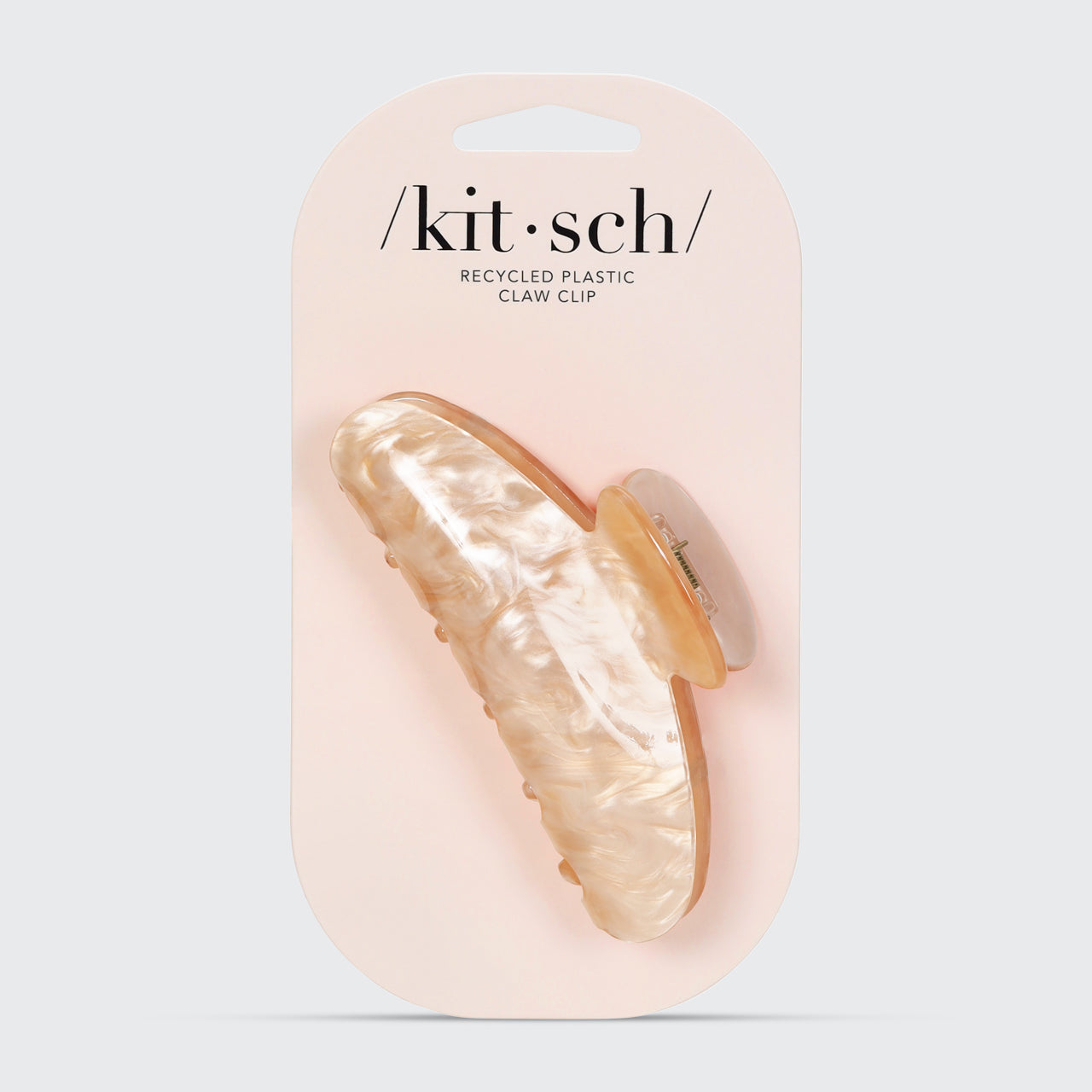 kitsch-blonde-marble-claw-clip-haarspange-aus-recycling-acryl image 4