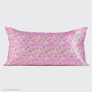 kitsch-x-lisa-frank-satin-kissenbezug-king-angel-kitty image 8