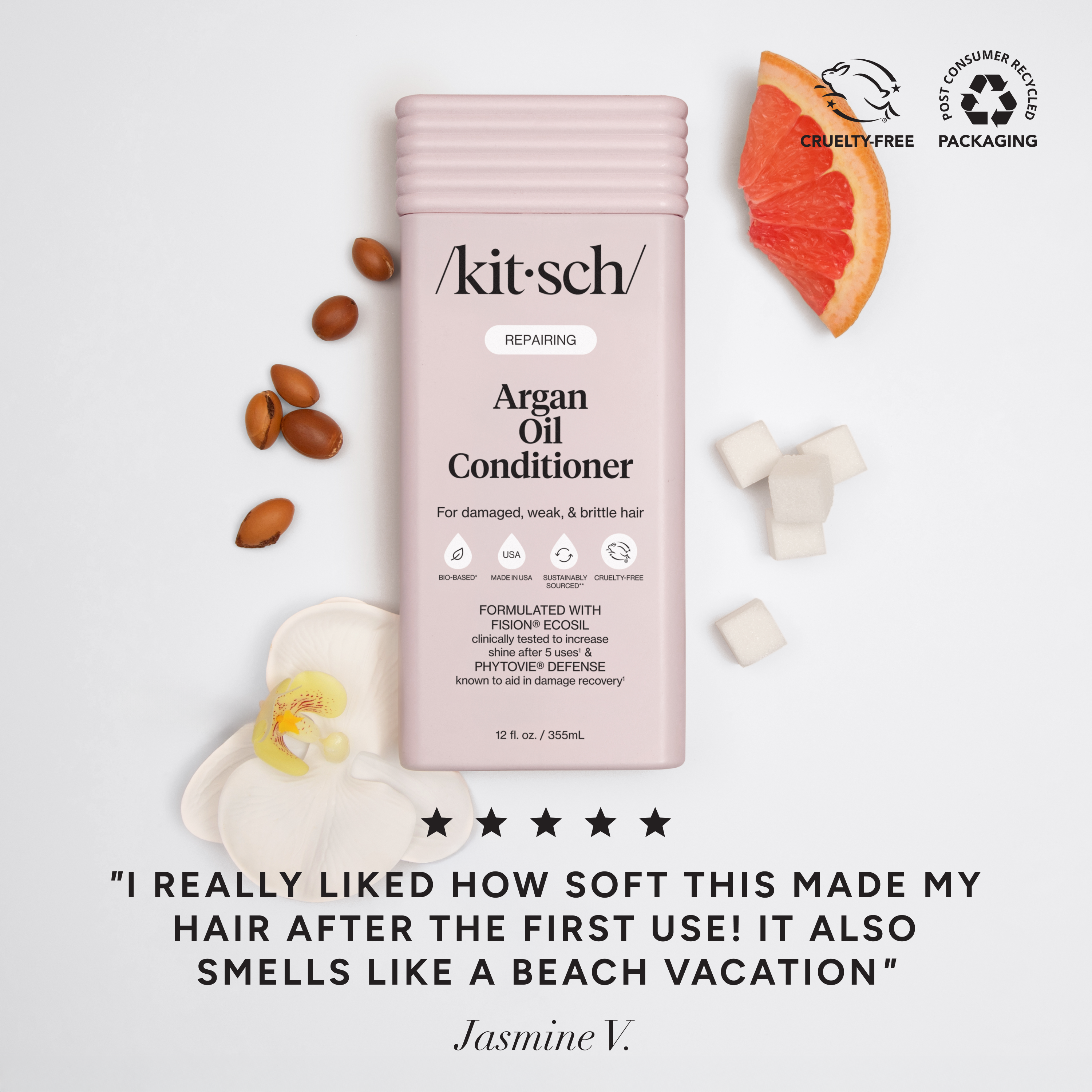 kitsch-repairing-argan-oil-shampoo-conditioner-set image 5