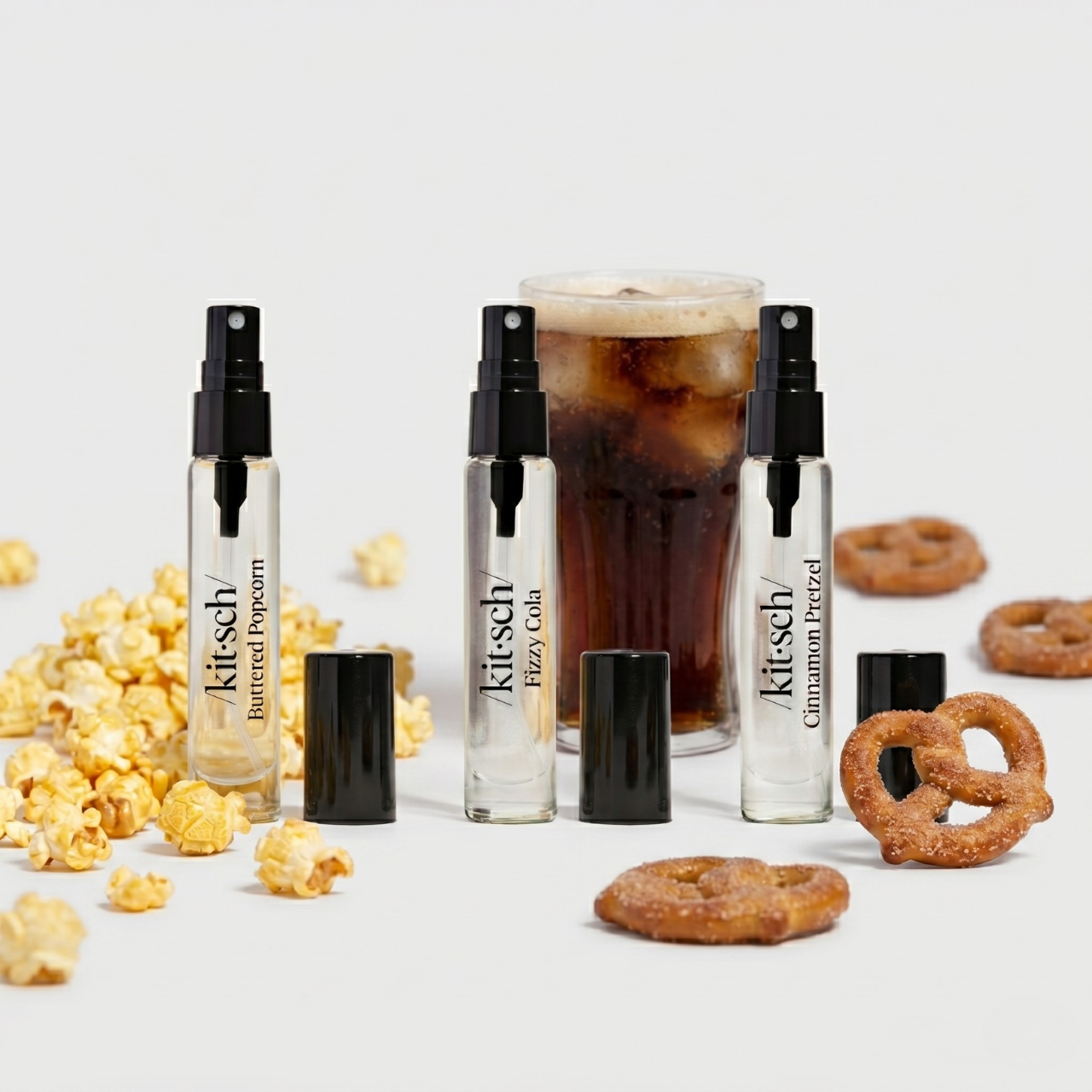 kitsch-smell-like-a-snack-hair-body-mist-trio-duftspray-set image 2