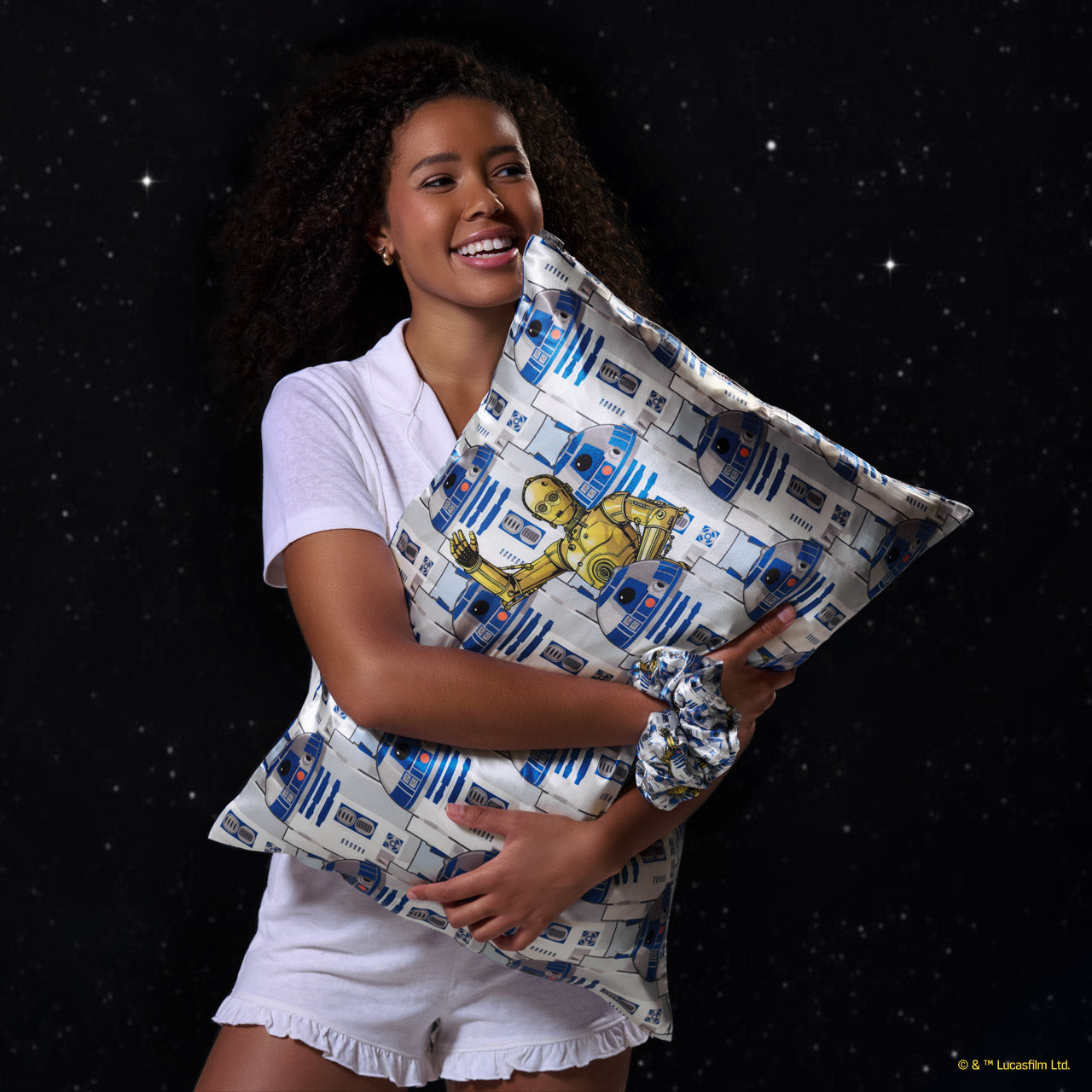 kitsch-star-wars-satin-kopfkissenbezug-r2-d2-c-3po-einzelpack-queen-standard-66x image 4