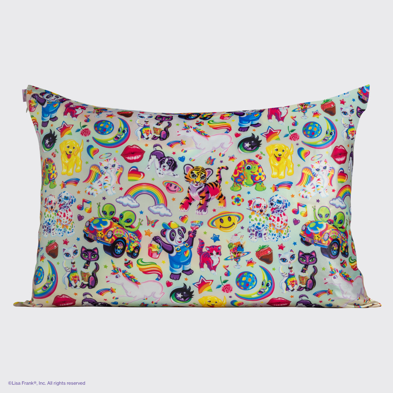 kitsch-x-lisa-frank-satin-kissenbezug-fantastic-world-4er-set-queen-standard image 5
