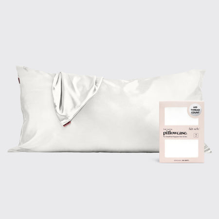 kitsch-satin-kopfkissenbezug-ivory-2er-pack-king-91x48-cm-mit-rei-verschluss image 1